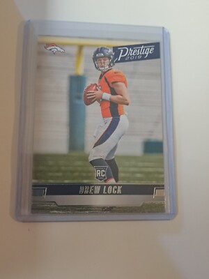 Drew Lock 2019 Panini Prestige  Football Rookie Card RC In Toploader