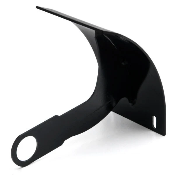 NEW UNIVERSAL VERTICAL CURVED SIDE MOUNT LICENSE PLATE HOLDER CRUISER MOTORCYCLE - Image 2 of 4