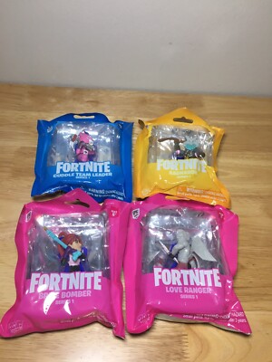 Lot of ( 4 ) Brand New Sealed Fortnite Characters Series 1 Epic Games!