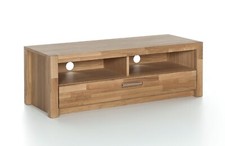 TV-BOARD WILDEICHE TEILMASSIV GEÖLT FERNSEHTISCH LOWBOARD ca.125/43/46cm