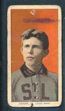 T206 Piedmont 150: LOU CRIGER St. Louis Browns ~ POOR mk