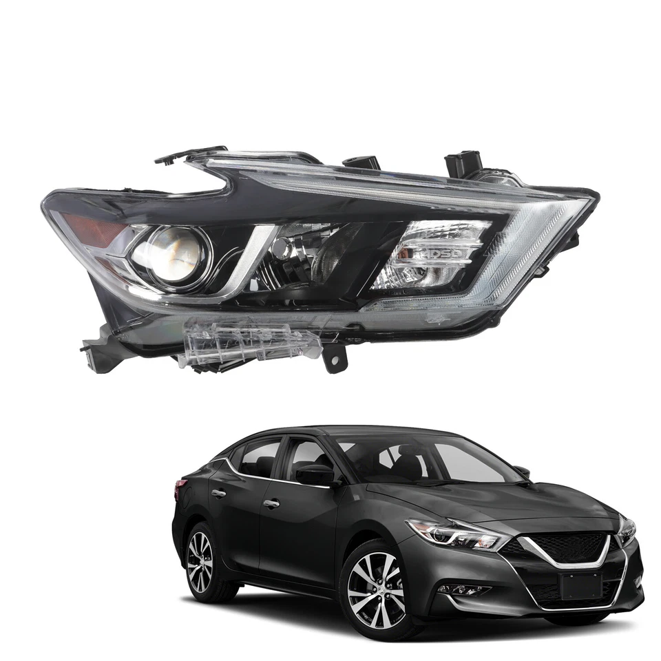 Faro LED lado del pasajero derecho para Nissan Máxima SR 2016-2018 Platinum Foto 2 de 4