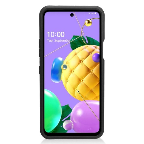 For LG K52 Ring Case Hybrid Armor Shockproof Dual Layer Rugged TPU Holder Cover - Picture 5 of 64