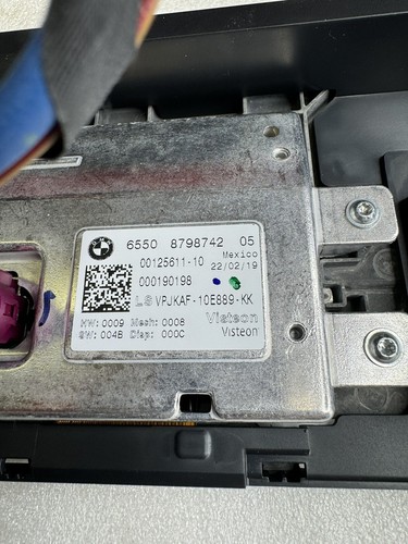 2019 BMW 3 G20 G21 330 340 CENTRAL INFORMATION NAVIGATION DISPLAY SCREEN OEM✅ - Picture 6 of 7