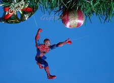 Decoration Ornament Home Party Christmas Tree Decor Spider-man Figure *S11