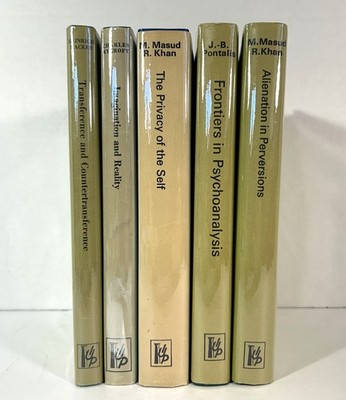 Set of 5 International Universities Press Psychoanalysis 1968-1981 Hardcovers