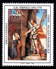 Italy 1996 Sarah & the Angel by Tiepolo Mint MNH SC 2067