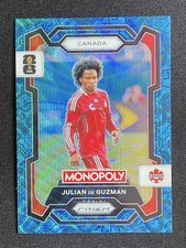 Julian De Guzman 2026 Monopoly Prizm Fifa World Cup Four Corners Blue Wave #77