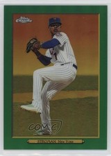 2020 Topps Turkey Red Chrome Green Refractor 7/10 Marcus Stroman #TRc-92 13iq