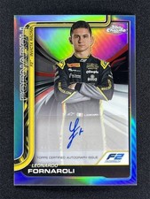 2025 Topps Chrome Formula 1 F1 Leonardo Fornaroli Silver Autograph Auto #CAC-FOR