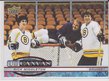 25/26 UPPER DECK SERIES 2  CANVAS RICK MIDDLETON BOSTON BRUINS