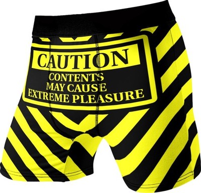 Extreme Pleasure Boxer Briefs Large 36-38 Fun Novelty Birthday Underwear for Men