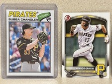 Konnor Griffin, Paul Skenes, Bubba Chandler RC + Pittsburgh Pirates Rookie Lot