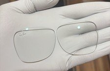 Authentic 53mm Ray-Ban Meta Wayfarer Transition Grey Replacement Demo Lenses