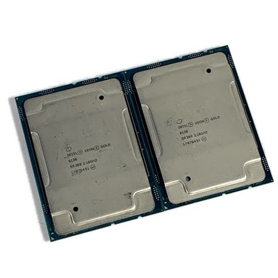 Lot of 4 Intel Xeon Gold 6130 16-Core 2.1GHz 22MB LGA3647 CPU Processor SR3B9