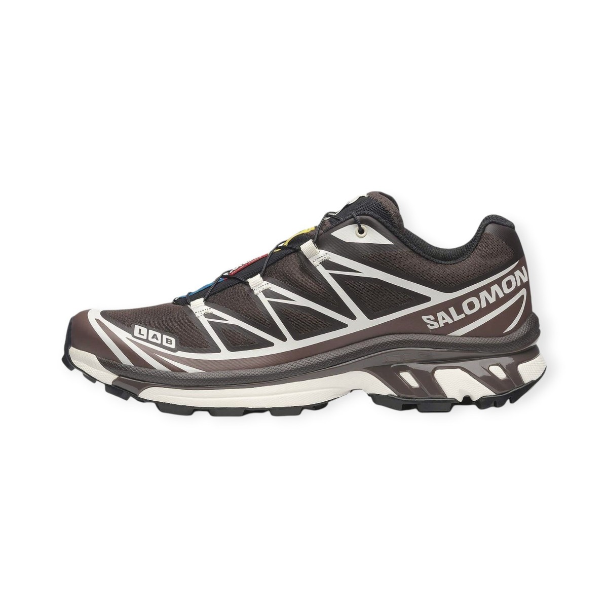 SALOMON XT 6 Coffee French Roast Unisex Lifestyle Shoes 478661
