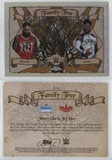 2025 Topps Chrome WWE Family Tree Jey Uso Jimmy Uso #FT-US