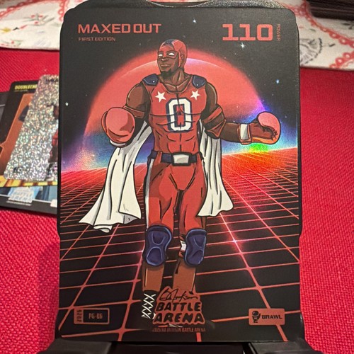Maxed Out Tyrese Maxey Power Glove Battlefoil 2026 Bo Jackson Battle Arena PG-86