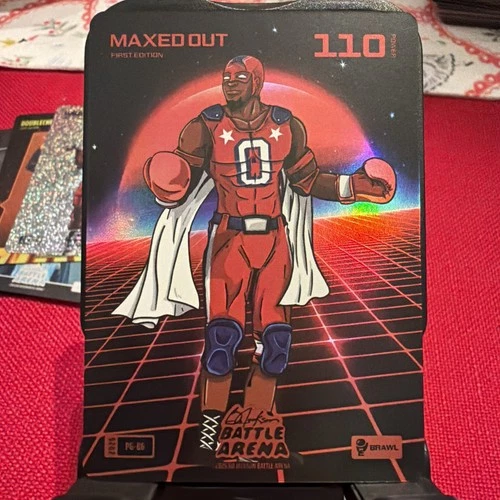Maxed Out Tyrese Maxey Power Glove Battlefoil 2026 Bo Jackson Battle Arena PG-86
