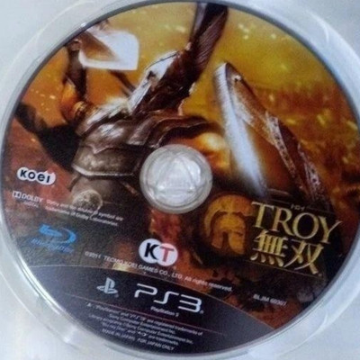 Troy Musou PlayStation3 PS3 Koei Tecmo Disc Only Used Japanese ver