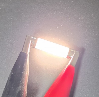 LED Fuse Lamp for Marantz / 8V Frosted, No Hot Spots / Warm White / Warm Weiß