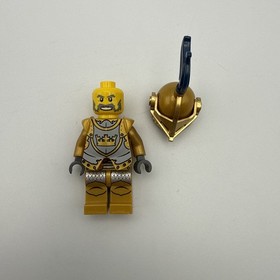 Lego Castle Drawbridge gold knight minifigure fantasy-era from retired set 7079