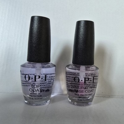 OPI Top Coat und Naturnagel Base Coat DUO Set 2 x 15 ml NEU