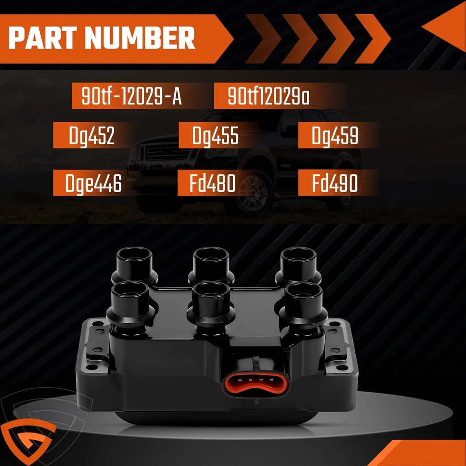 Ignition Coil & Spark Plug & Wire Set For Ford Explorer Sport Trac V6 4.0l FD480 - Image 4 of 4