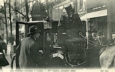 CPA PARIS DAMEN KUTSCHER Frau DUFAUD 1. Kunde...