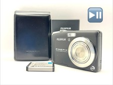 Fujifilm FinePix F50fd Black 12MP CCD Camera w/ Original Battery Charger From JP