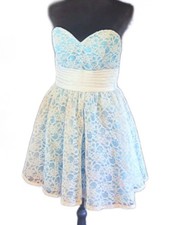 MORI LEE Strapless Dress