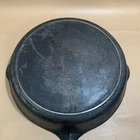 Griswold Erie Slant Logo #10 716A Vintage Cast Iron Skillet With Heat Ring