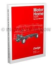 1968-1969-1970 Dodge Motor Home Shop Manual M300 M375 Motorhome Repair Service