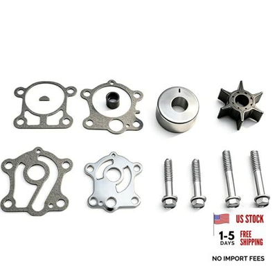 #ad Water Pump Impeller Kit Compatible with Yamaha Outboard 2 Stroke 40HP 50HP $41.47