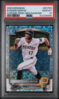 2025 Konnor Griffin Bowman Chrome Prospects Mini Diamond Rookie PSA 10 - Pirates