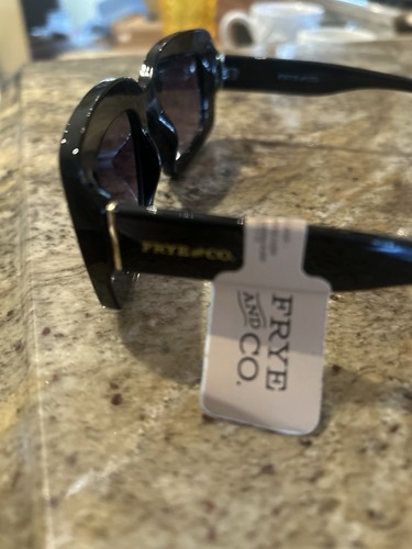 Gafas de sol Frye and Co. negras azabache nuevas - Imagen 3 de 7