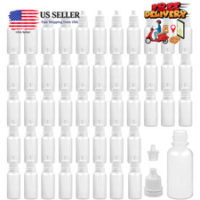 50 Pack 15ml Plastic Dropper Bottle Empty Eye Dropper Bottles Squeezable Liquid