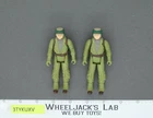 Lot of 2 Endor Rebel Commando Star Wars ROTJ 1983 Vintage Kenner Action Figure