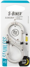 Nite Ize S-Biner SlideLock Stainless Steel Carabiner 3 - Stainless