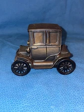 1910 Baker Electric Advertisement Metal Coin Bank