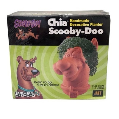 Chia Pet Scooby-Doo SHAGGY Decorative Planter Cartoon Network Vintage 2002 NEW