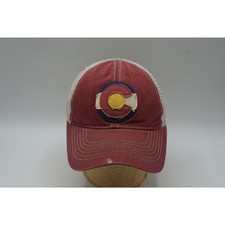 Mesh Snapback Trucker Hat Cap Colorado State Logo