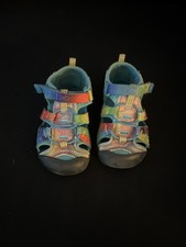Keen Newport H2 Sandals Rainbow Tie-dye Waterproof Kids Size 8 Small Child s