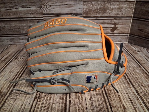 Wilson A450 11" Gray/Blue Baseball Glove AO4RB19CC1 Right Hand Throw LOOK!! - Picture 4 of 7
