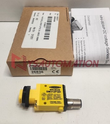 Banner SM312FQD 26836 Mini-beam Photoelectric Sensor 10-30v-dc