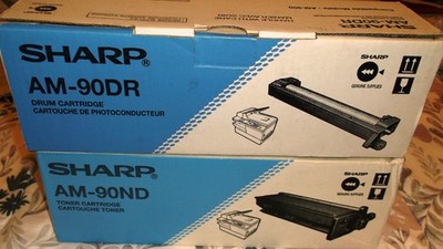 New, Genuine Sharp AM900  DRUM AM90DR  & TONER AM-90ND