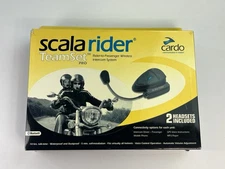 Scalarider Teamset Pro Wireless Intercom System Cardo 2 Headset
