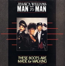 Jessica Williams Meets Man 2 Man - These Boots Are Made For Walking (12") (Very 