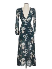 Reformation Women Green Casual Dress 2