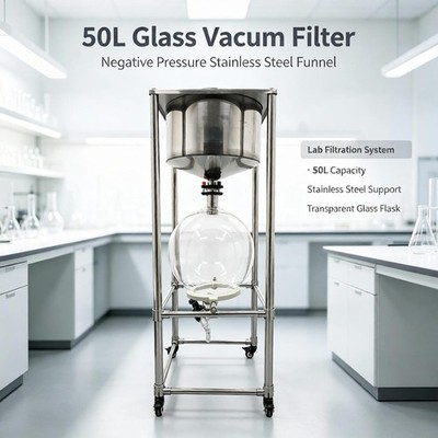 50L Solid-Liquid Separation Vacuum Buchner Funnel Vacuum Buchner Filtration